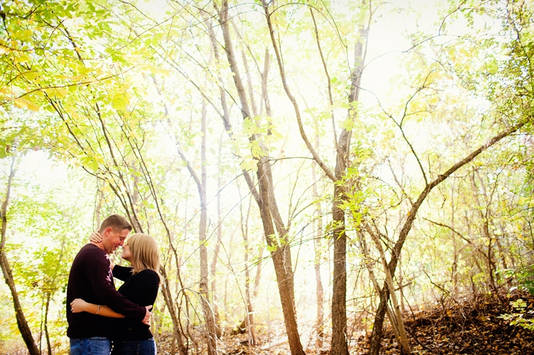 Kelli & Nick: Engagement Portraits at the Arbor Hills Nature Preserve ...