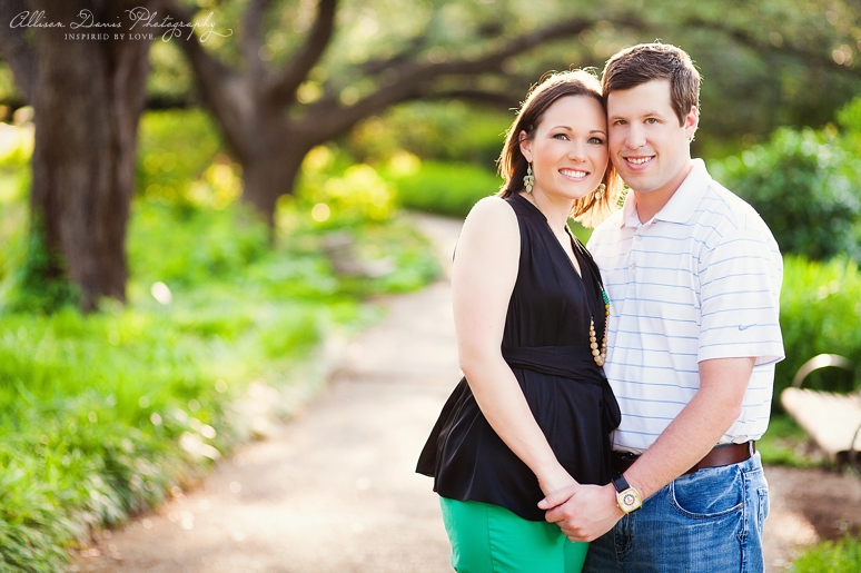 Emily & David:Engagement Portraits at the Fort Worth Botanical Gardens ...